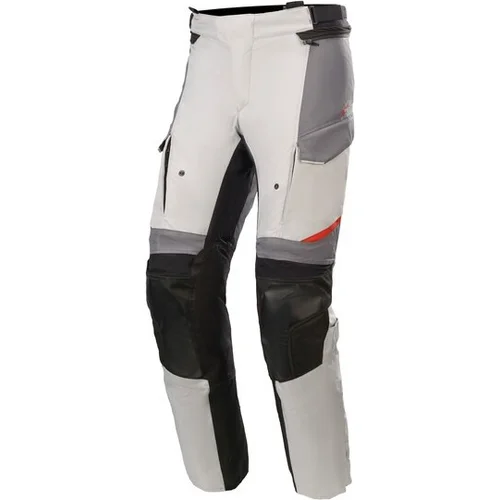 Nohavice ANDES DRYSTAR ALPINESTARS 3227521-9037-M (svetlosivá/tmavosivá/čierna/červená, veľkosť M)