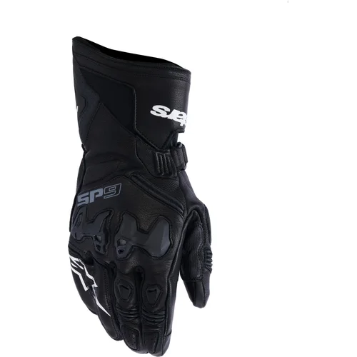 Rukavice SP-9 ALPINESTARS 3500526-12-XL (čierna/biela, veľkosť XL)