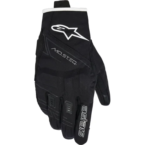 Rukavice stella moblast waterproof ALPINESTARS 3530126-1340-XS dámske, (čierna/biela off white, veľkosť XS)