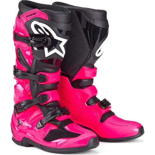 Topánky TECH 7 ALPINESTARS 2012025-3811-8 (ružová/čierna, veľkosť 42)