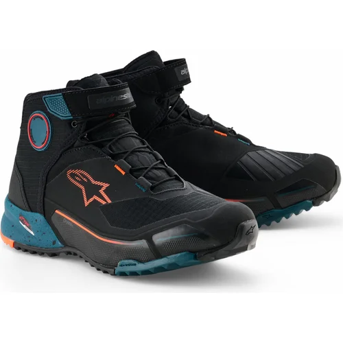 Topánky CR-X DRYSTAR ALPINESTARS 2611820-1649-9 (čierna/modrá/oranžová fluo, veľkosť 42)