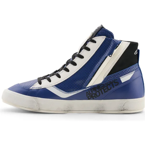 Topánky STATED FLAIR (modrá/biela/čierna, veľkosť 42) /ALPINESTARS/ - obr. 3