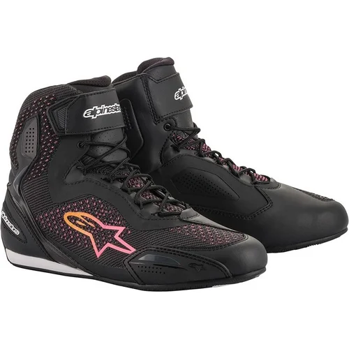 Topánky stella FASTER-3 rideknit ALPINESTARS 2510520-1439-5 dámske, (čierna/žltá/ružová, veľkosť 36)