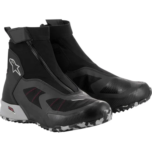 Topánky CR-8 GORE-TEX ALPINESTARS 2338224-1222-11,5 (čierna/sivá/červená, veľkosť 45)