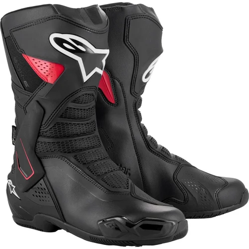 Topánky SMX-6 3 DRYSTAR ALPINESTARS 2243025-13-47 (čierna/červená, veľkosť 47)