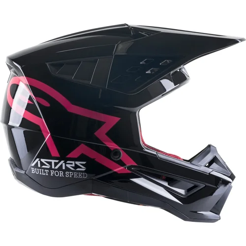 Prilba S-M5 COMPASS (čierna/ružová, veľkosť 2XL) /ALPINESTARS/ - obr. 3