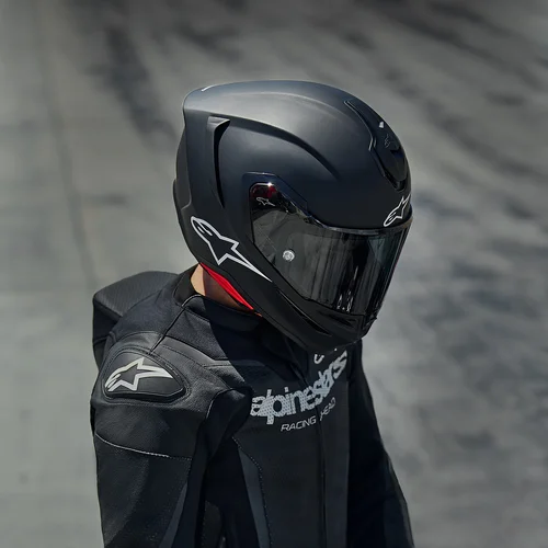 Prilba S-R7 SOLID 8202026-110-L (čierna matná, veľkosť L) /ALPINESTARS/ - obr. 5