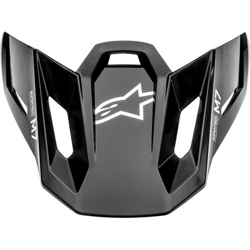 Čierna) ALPINESTARS 8980826-1180-TU šilt pre prilby SUPERTECH S-M7 SOLID