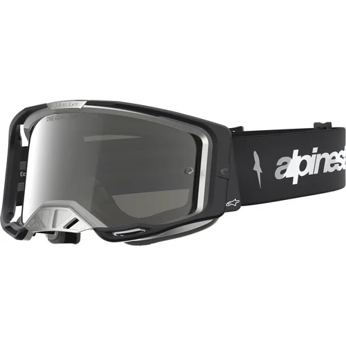 Okuliare VISION 8 AMBER ALPINESTARS 5101427-1728-TU (čierna/strieborná, zrkadlové strieborné plexi) 2027