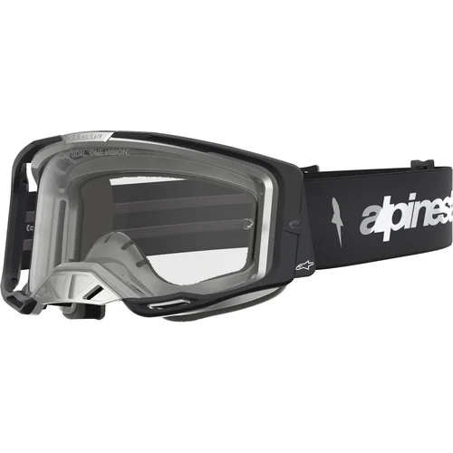 Okuliare VISION 8 AMBER ALPINESTARS 5101527-1742-TU (čierna/strieborná, číre plexi) 2027