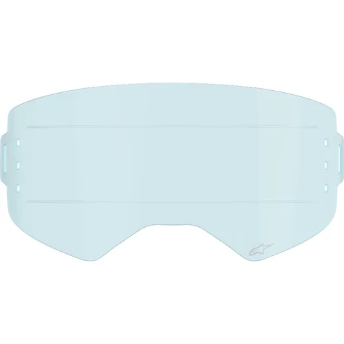 Plexi pre okuliare SUPERTECH ALPINESTARS 9100625-7272-OS (modré pre systém roll-off)