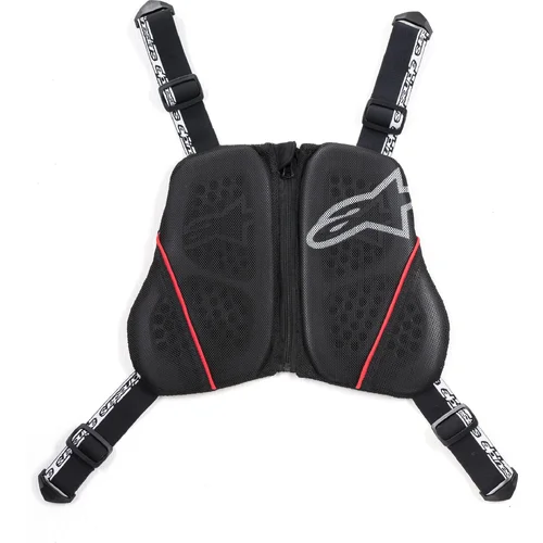 Chránič hrude Nucleon KR-C ALPINESTARS 6508615-123-XS/S doplnkové príslušenstvo k protektorom KR-1/2/3, (čierna, veľkosť XS/S)