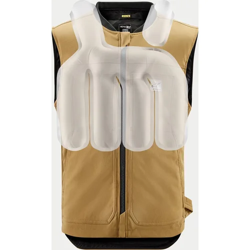 Airbagová vesta TECH-AIR®3 V2 CANVAS systém (béžová, veľkosť M) /ALPINESTARS/ - obr. 7