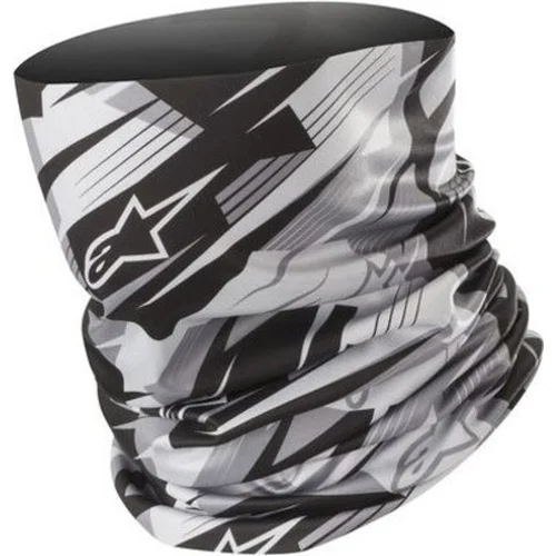Čierna/sivá) ALPINESTARS 4759019-104-OS nákrčník BLURRED NECK TUBE