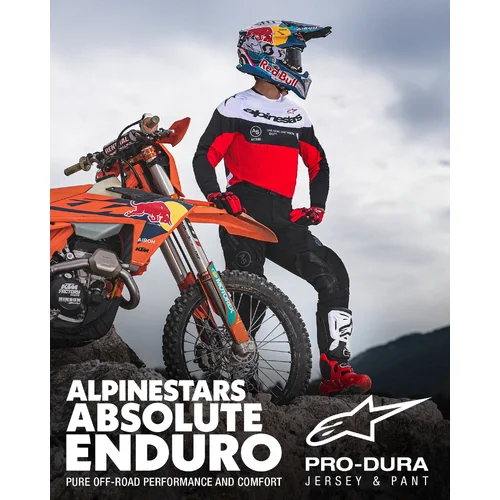Čierna/červená/biela dres PRO-DURA, veľkosť L) /ALPINESTARS/ - obr. 7