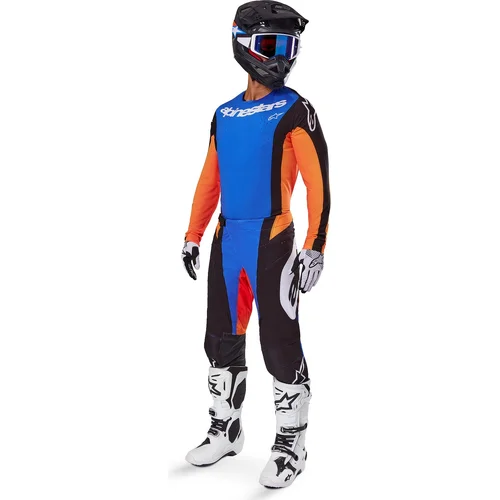Dres TECHSTAR MELT, (oranžová/modrá, veľkosť M) /ALPINESTARS/ - obr. 7