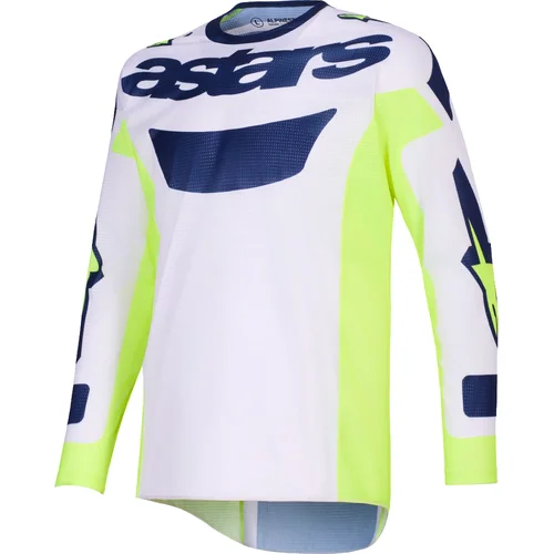 Svetlosivá/žltá fluo/modrá ALPINESTARS 3760226-9570-L dres RACER AIR RIWAY, veľkosť L)
