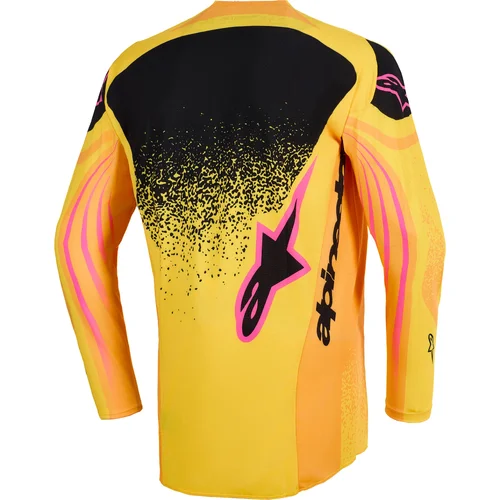 Dres TECHSTAR NOMUR, (oranžová/žltá/ružová, veľkosť M) /ALPINESTARS/ - obr. 1