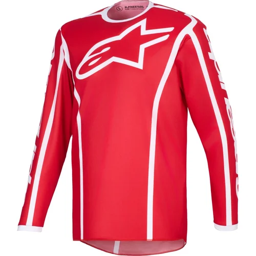 Dres FLUID APEX, (červená/biela, veľkosť XL) /ALPINESTARS/