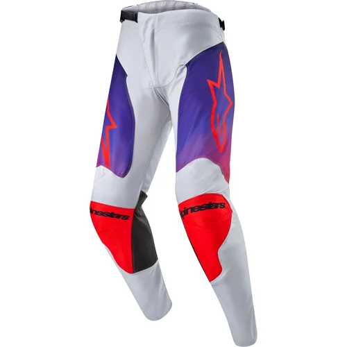 Nohavice RACER HOEN ALPINESTARS 3721324-924-36 (sivá/modrá/oranžová, veľkosť 36)