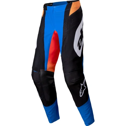 Nohavice TECHSTAR MELT ALPINESTARS 3720325-469-34 (oranžová/modrá, veľkosť 34)
