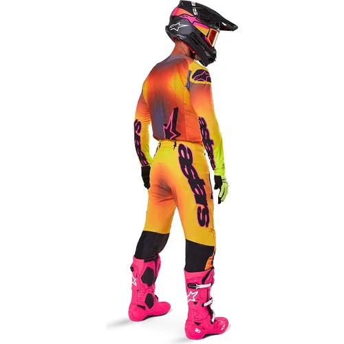 Nohavice SUPERTECH LIPAN (žltá/ružová, veľkosť 38) /ALPINESTARS/ - obr. 4