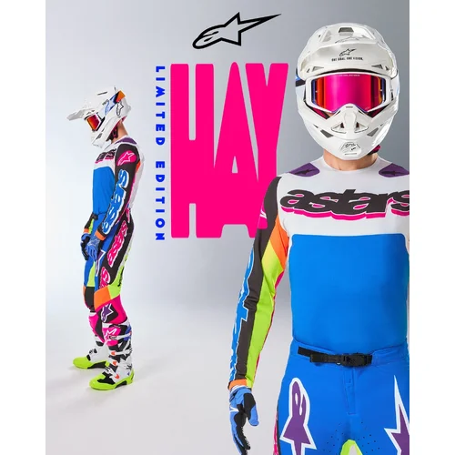 Nohavice SUPERTECH limitovaná edícia HAY (multicolor, veľkosť 32) /ALPINESTARS/ - obr. 2