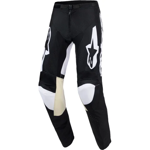 Nohavice RACER AIR RIWAY ALPINESTARS 3720226-12-32 (čierna/biela, veľkosť 32)