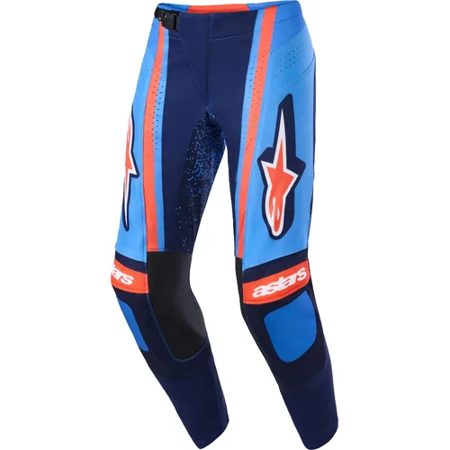 Nohavice TECHSTAR NOMUR ALPINESTARS 3721026-7275-36 (tmavomodrá/oranžová/modrá, veľkosť 36)