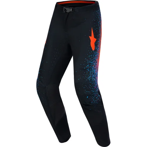 Nohavice SUPERTECH limitovaná edícia BLACK HOLE ALPINESTARS 3721826-1654-28 (čierna/multicolor, veľkosť 28)