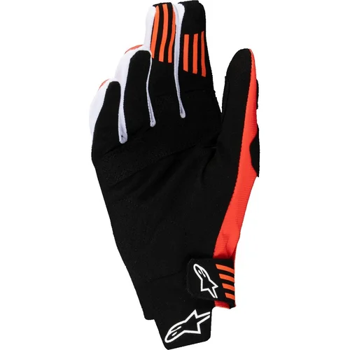 Rukavice TECHSTAR (čierna/oranžová, veľkosť S) /ALPINESTARS/ - obr. 1
