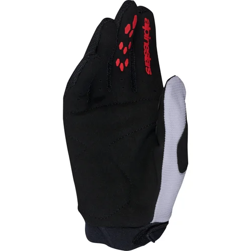Rukavice FULL BORE V2 (orgovánová/čierna/červená, veľkosť L) /ALPINESTARS/ - obr. 1