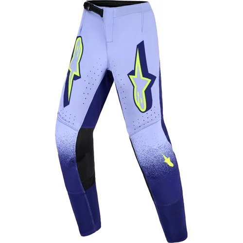 Nohavice supertech scenz youth ALPINESTARS 3740726-3175-24 detské, (fialová/žltá fluo, veľkosť 24)
