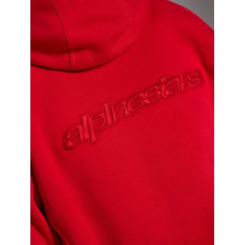 Mikina emergent oversized hoodie (červená, veľkosť L) /ALPINESTARS/ - obr. 7