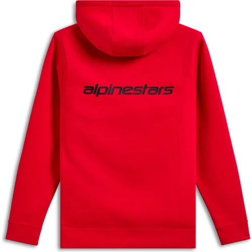 Mikina transverse hoodie (červená, veľkosť S) /ALPINESTARS/ - obr. 1