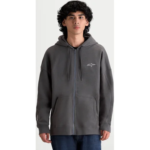 Mikina entity oversized hoodie (tmavosivá, veľkosť L) /ALPINESTARS/ - obr. 5