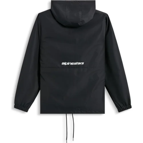 Bunda speeder chromium windbreaker (čierna/biela, veľkosť M) /ALPINESTARS/ - obr. 1