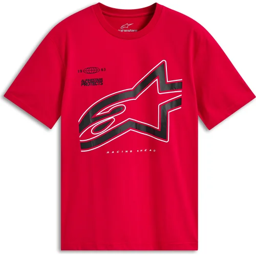 Tričko AUTHORITY CSF ALPINESTARS 1216-72400-30-XXL (červená, veľkosť 2XL)