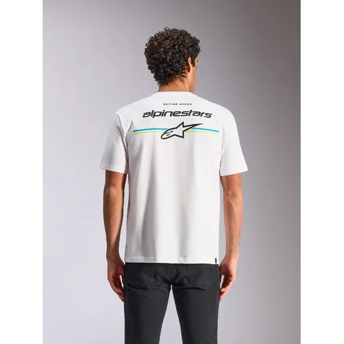 Tričko LANES CSF (biela, veľkosť XL) /ALPINESTARS/ - obr. 5