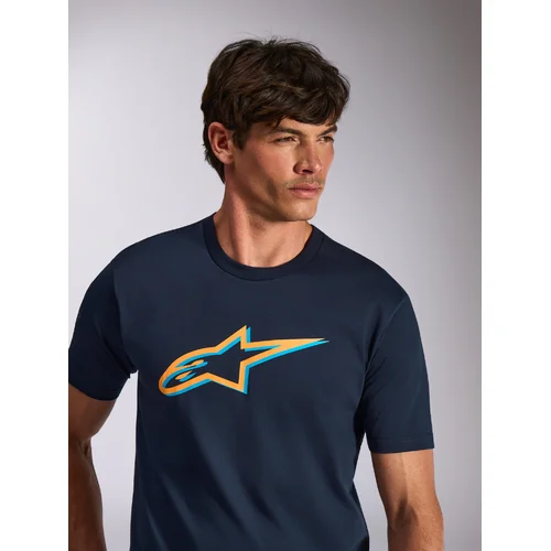 Tričko ageless shadow CSF (modrá/oranžová, veľkosť M) /ALPINESTARS/ - obr. 7