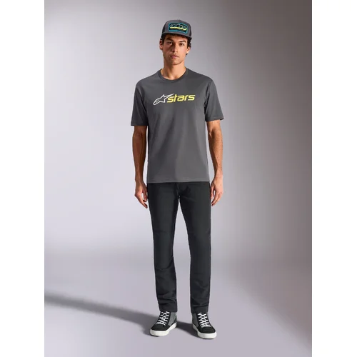 Tričko BLAZE 2.0 CSF (sivá/biela/žltá fluo, veľkosť M) /ALPINESTARS/ - obr. 1