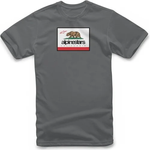 Tričko CALI 2.0 TEE ALPINESTARS 1212-72070-18-S (tmavosivá, veľkosť S)