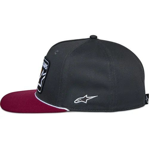 Šiltovka INTUITIVE, (sivá/červená) /ALPINESTARS/ - obr. 1