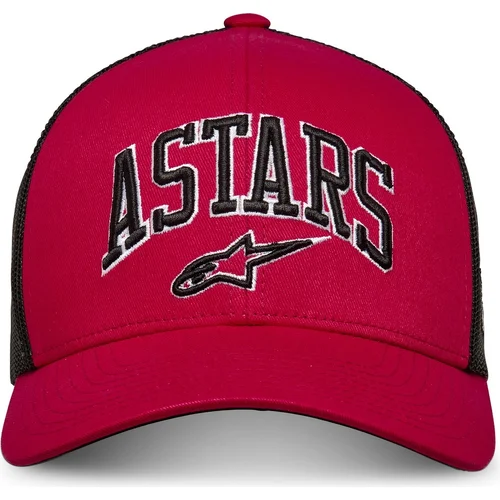 Červená/čierna) šiltovka DUNKER TRUCKER /ALPINESTARS/ - obr. 2