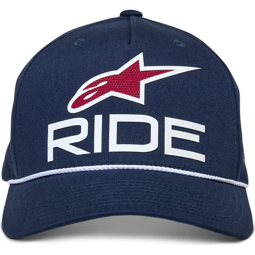 Šiltovka RIDE COMP SNAPBACK, (modrá/biela/červená) /ALPINESTARS/ - obr. 2