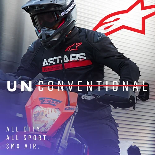 Bunda SMX AIR (čierna/červená fluo, veľkosť XL) /ALPINESTARS/ - obr. 5