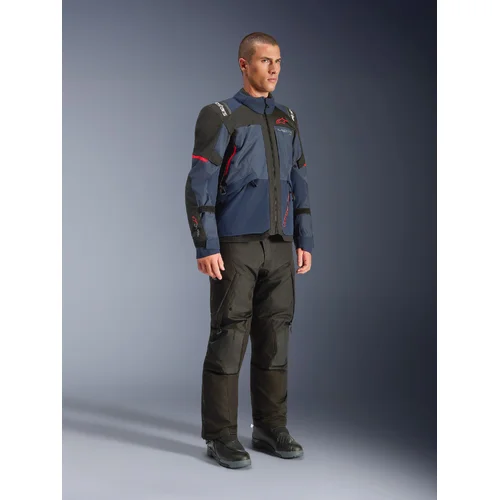 Bunda andes V4 drystar (tmavomodrá/modrá/čierna, veľkosť M) /ALPINESTARS/ - obr. 2