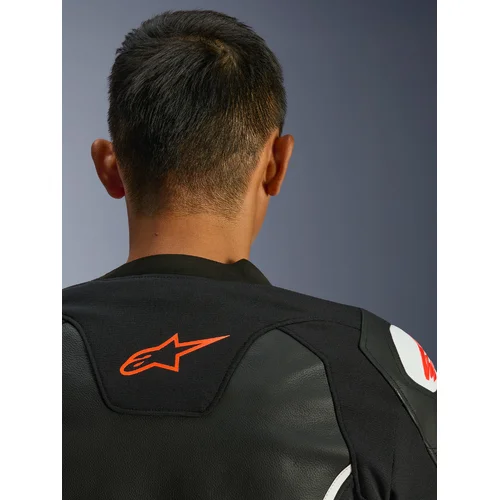 Bunda GP FORCE V2 (čierna/biela/červená, veľkosť 56) /ALPINESTARS/ - obr. 2