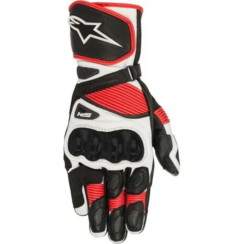 Rukavice SP-1 V2 ALPINESTARS 3558119-123-S (čierna/biela/červená, veľkosť S)