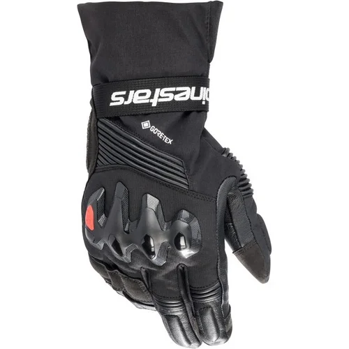 Rukavice BOULDER GORE-TEX ALPINESTARS 3525523-1100-3XL (čierna, veľkosť 3XL)